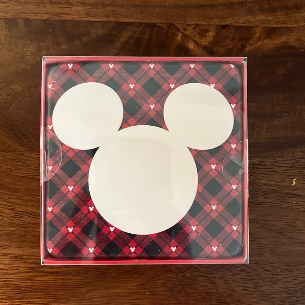 Mickey Holiday Coasters